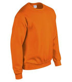 Gildan Heavy Blend Crewneck Sweatshirt Safety Orange