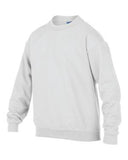 Gildan Heavy BlendCrewneck Youth Sweatshirt White