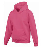 Gildan Heavy Blend Hooded Youth Sweatshirt Heliconia