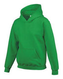 Gildan Heavy Blend Hooded Youth Sweatshirt Irish Green