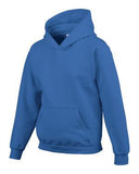 Gildan Heavy Blend Hooded Youth Sweatshirt Royal Blue