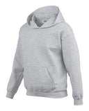 Gildan Heavy Blend Hooded Youth Sweatshirt Sport Grey