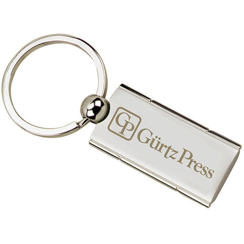 Satin Rectangle Swivel Keyholder