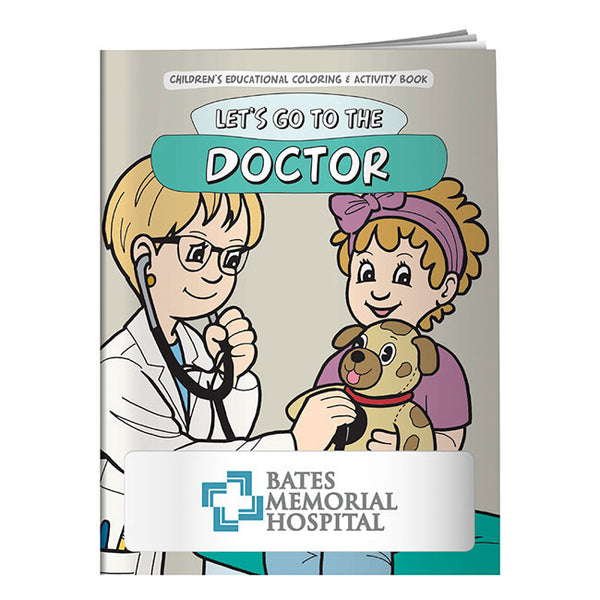 Colouring Book: Let's Go to the Doctor