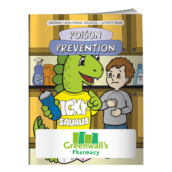 Colouring Book: The Poison Prevention Dinosaur