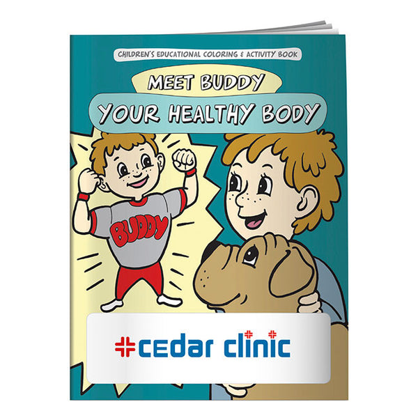 Colouring Book: Meet Buddy Your Healthy Body