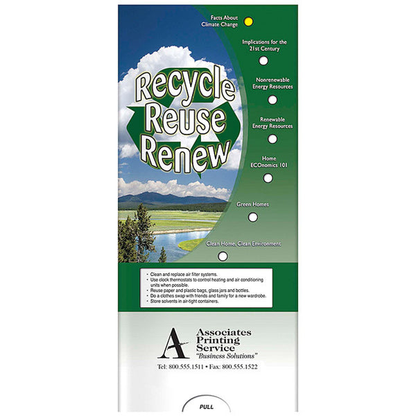 Pocket Slider: Recycle, Reuse, Renew