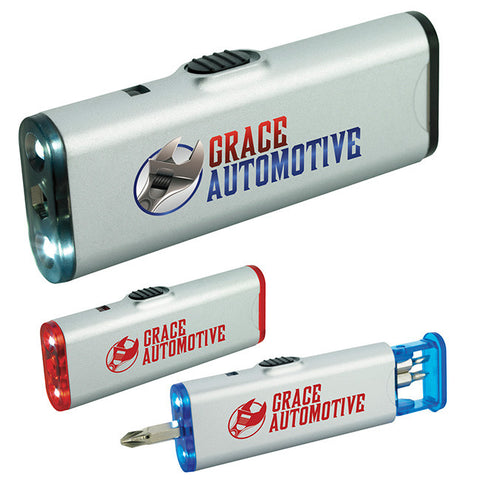 Screwdriver Set with Flashlight
