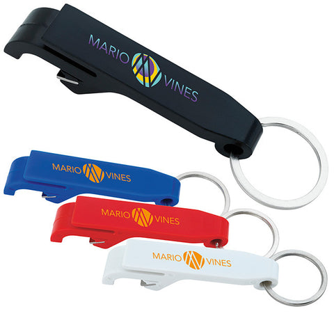 Plastic Bottle Opener Keychain