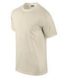 Gildan Ultra Cotton Pocketed T-Shirt Sand