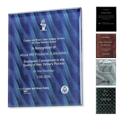 Trillinnium Award Plaque - 8" x 10"