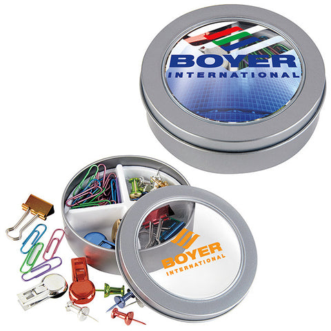 Stationery Set in Metal Box