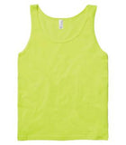 BELLA+CANVAS Unisex Jersey Tank Dark Neon Yellow