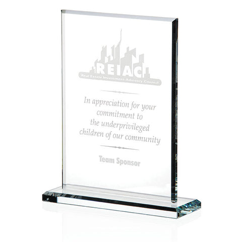 Vertical Gem Cut Award - Large