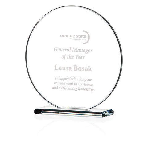 Round Gem Cut Award - Medium