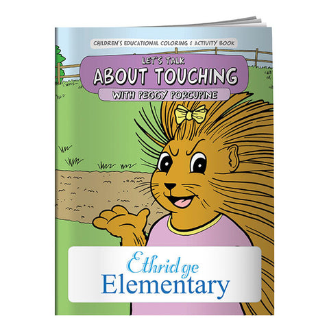 Colouring Book: Let's Talk About Touching