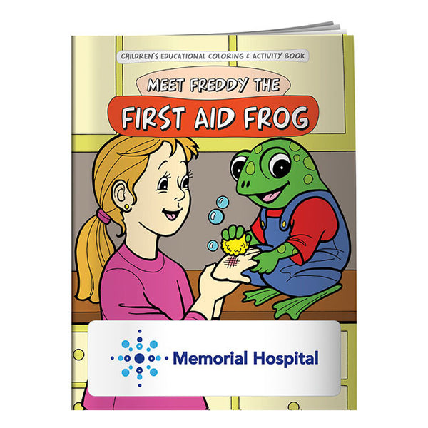 Colouring Book: First Aid Frog