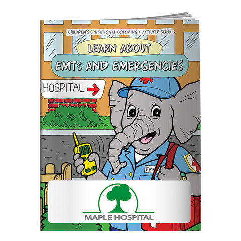 Colouring Book: EMTs and Emergencies