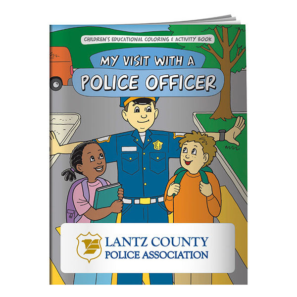 Colouring Book: My Visit with a Police Officer