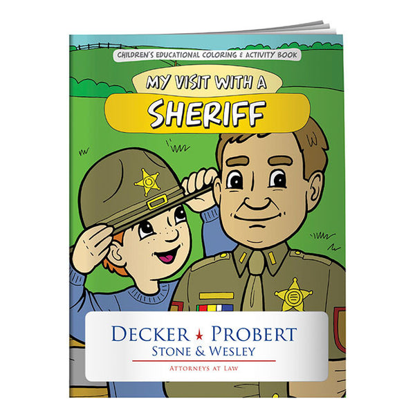 Colouring Book: My Visit with a Sheriff