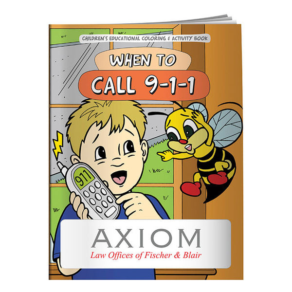 Colouring Book: When to Call 9-1-1