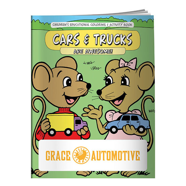 Colouring Book: Cars & Trucks