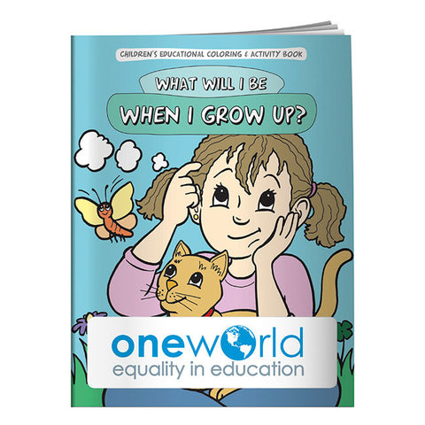 Colouring Book: What Will I Be When I Grow Up?