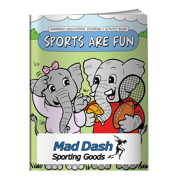 Colouring Book: Sports are Fun