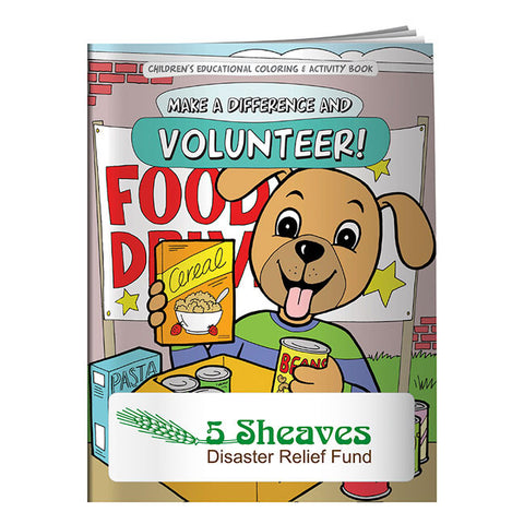 Colouring Book: Make a Difference and Volunteer