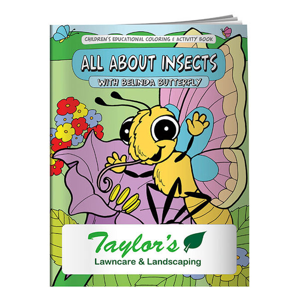Colouring Book: All About Insects