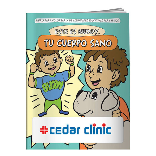 Colouring Book: Buddy Your Healthy Body (Spanish)