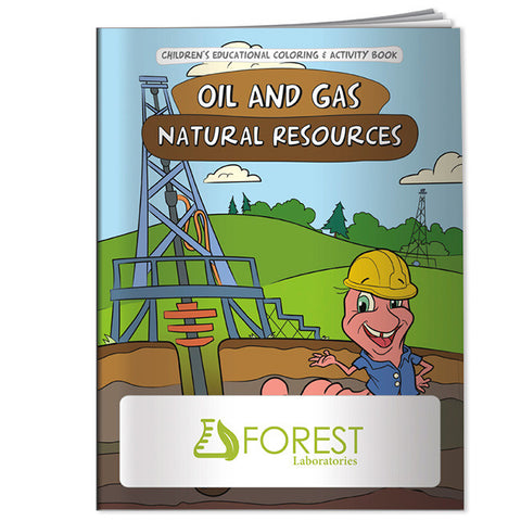 Colouring Book: Oil & Gas Natural Resources
