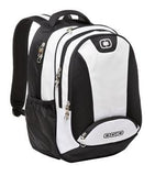 OGIO Bullion 17" Laptop Backpack White/Black/Silver