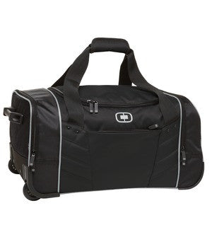 OGIO Hamblin 30" Wheeled Duffel Black/Silver