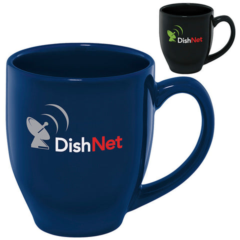 Shiny Bistro Mug - 15 oz. (colors)