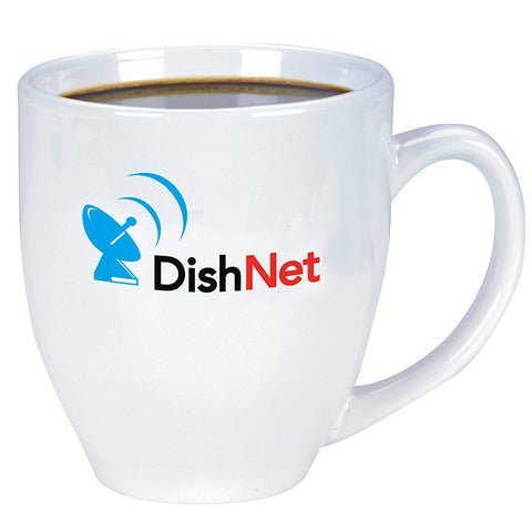 Shiny Bistro Mug - 15 oz. (white)