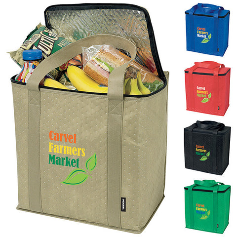 KOOZIE Zippered Insulated Grocery Tote