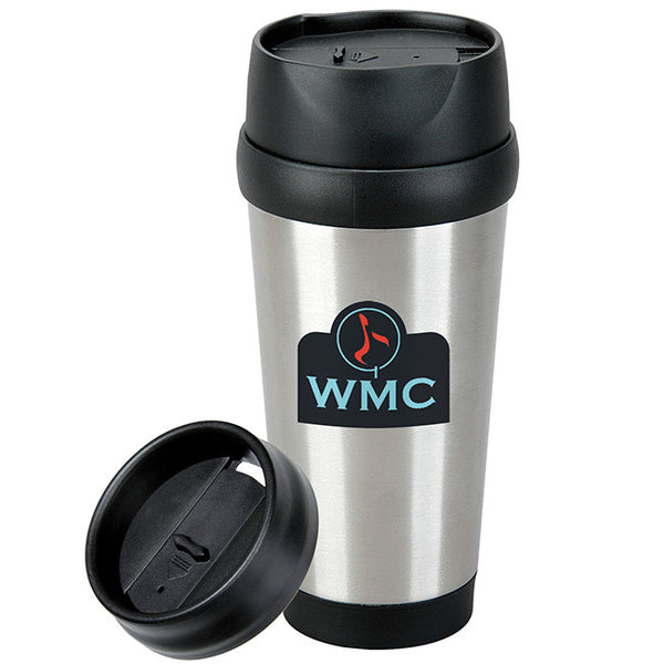 Modern Stainless Steel Tumbler - 16 oz.