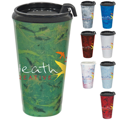 Marble Infinity Tumbler - 16 oz.