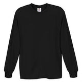 Fruit of the Loom Heavy Cotton HD Long-Sleeve T-Shirt Black