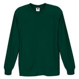 Fruit of the Loom Heavy Cotton HD Long-Sleeve T-Shirt Forest Green