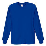 Fruit of the Loom Heavy Cotton HD Long-Sleeve T-Shirt Royal