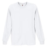 Fruit of the Loom Heavy Cotton HD Long-Sleeve T-Shirt White