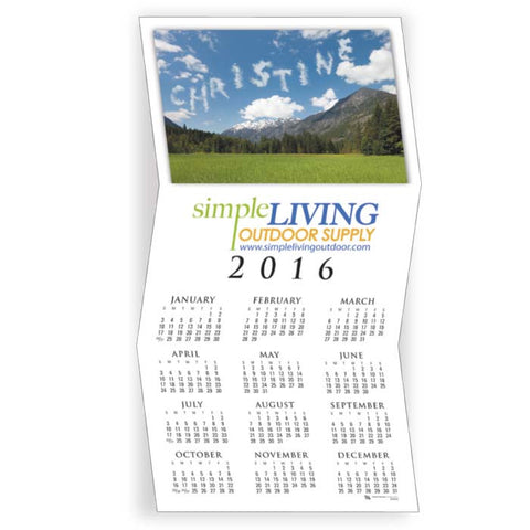 Your Name Here Greeting Card Calendar