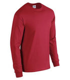 Gildan Heavy Cotton Long Sleeve T-Shirt Red