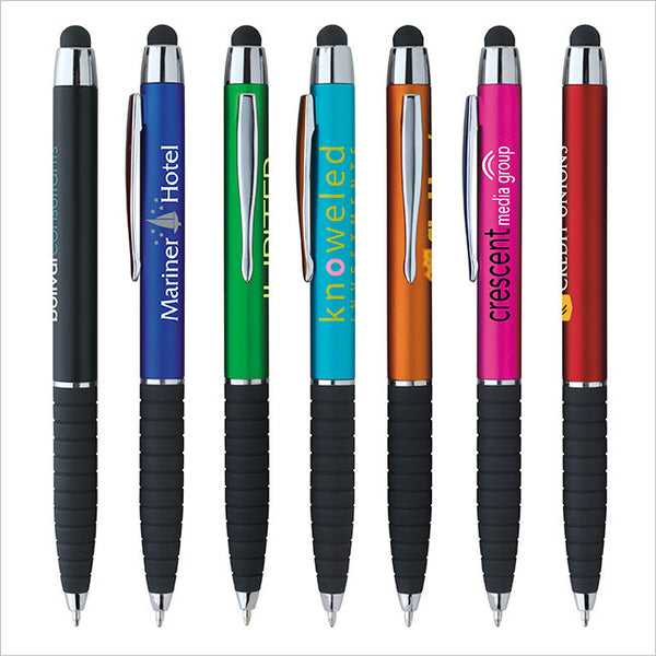 Metallic Cool Grip Stylus Pen