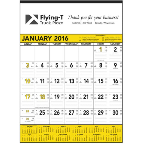 Yellow & Black Contractor's Memo (13-sheet)