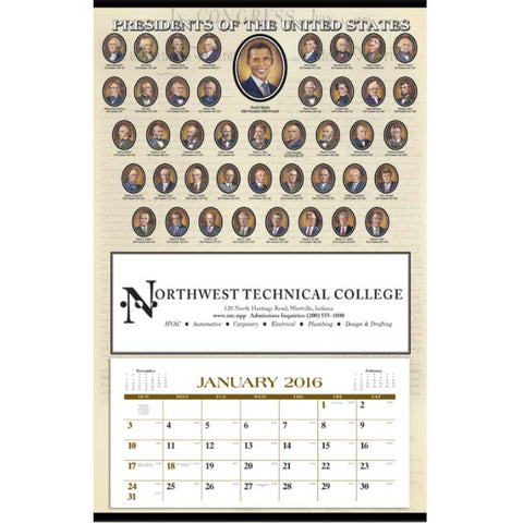 Presidents Hanger 12-Month