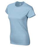 Gildan Softstyle Junior Fit Ladies' T-Shirt Light Blue
