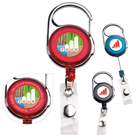 Carabiner Badge Holder